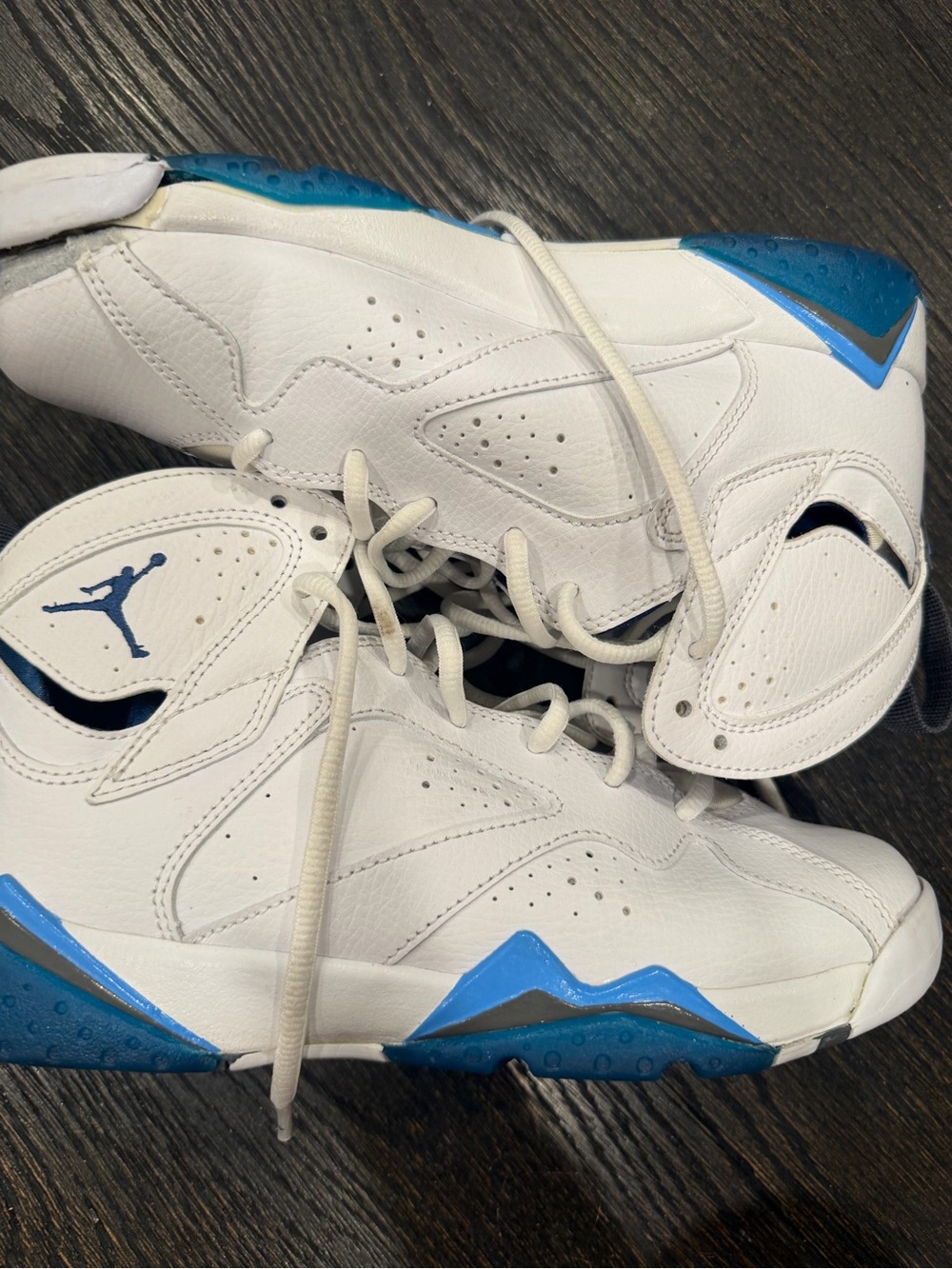 Air Jordan 7 Retro French Blue size 7y mens 7 womens 8.5 VINTAGE